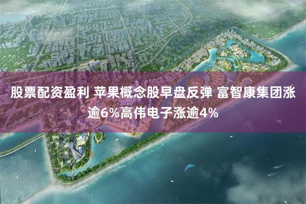 股票配资盈利 苹果概念股早盘反弹 富智康集团涨逾6%高伟电子涨逾4%