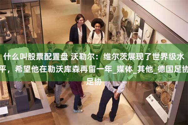 什么叫股票配置盘 沃勒尔：维尔茨展现了世界级水平，希望他在勒沃库森再留一年_媒体_其他_德国足协