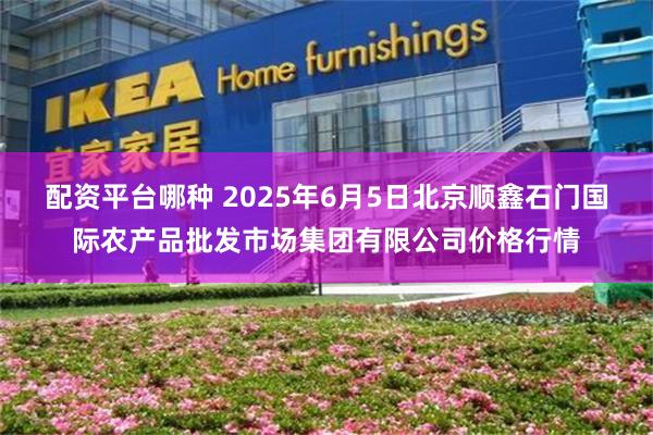 配资平台哪种 2025年6月5日北京顺鑫石门国际农产品批发市场集团有限公司价格行情