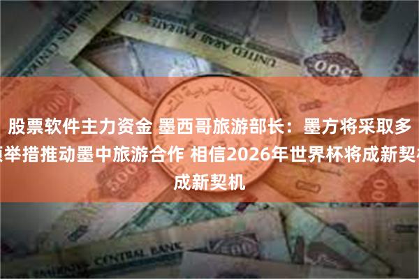 股票软件主力资金 墨西哥旅游部长：墨方将采取多项举措推动墨中旅游合作 相信2026年世界杯将成新契机
